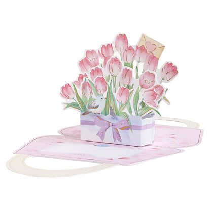 flower greeting card