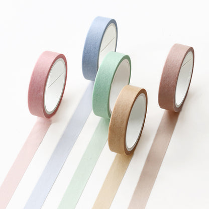 solid color washi tape