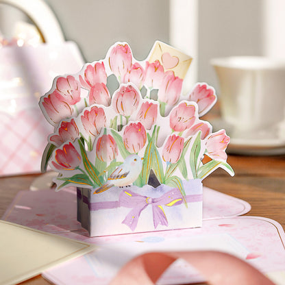 flower greeting card