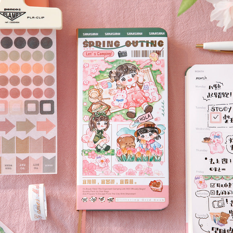 cute notebook stationary gift set