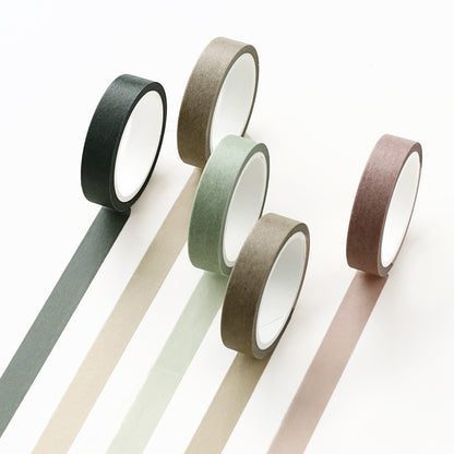 solid color washi tape